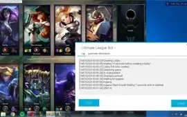 [LoL] Ultimate League Bot | Upar contas
