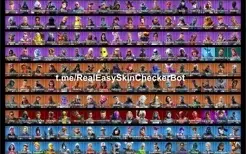 Conta de Fortnite + 318 Skins