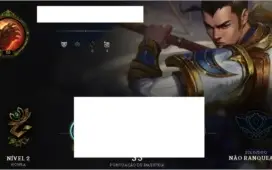 conta 13 campeões 3 skins 10k EA