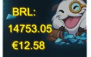 Conta LOL 1189 skins - 14k+ gastos - único dono