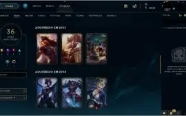 Acc Platina 1 League Of Legends  + skins vitoriosas s2+