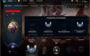 Conta League of legends