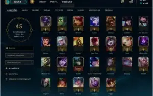 Conta League of legends