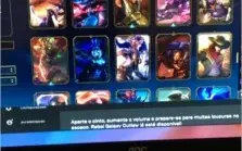 vendo conta ouro 4 com inumeres skins