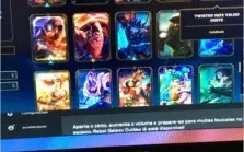 vendo conta ouro 4 com inumeres skins