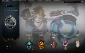 CONTA LOL plat4 28 SKINS