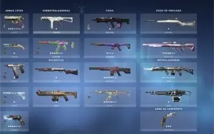 Conta valorant D1, Com muitas skins