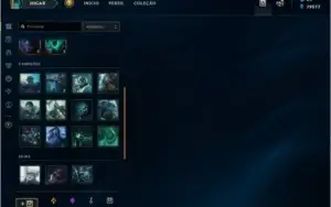 Conta de lol 141 champs e 156 skins 79577 EA