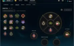 Conta de lol 141 champs e 156 skins 79577 EA