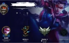 Conta LOL com elo a venda