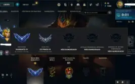 Conta League Of Legends Diamante 4