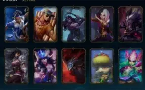 Platina 4 48 skin, 3 ultimate 5 lendarias