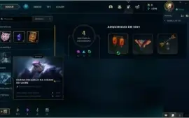 LEVEL 46 - SKIN MISS FORTUNE VINGADORA EXOCÓSMICA + 8 SKINS