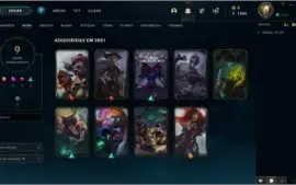 LEVEL 46 - SKIN MISS FORTUNE VINGADORA EXOCÓSMICA + 8 SKINS