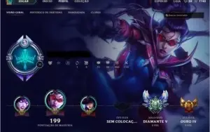Vendo conta lol - Diamante 5