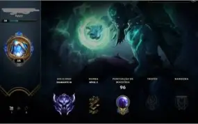 Conta Smurf diamante 3. Com skins raras.