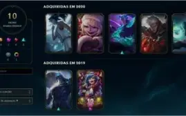 Conta Smurf diamante 3. Com skins raras.