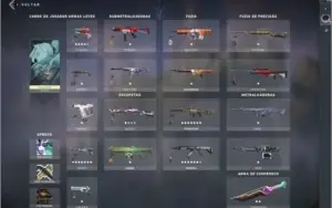 Conta IMORTAL 1 com várias skins.