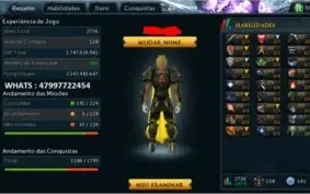 Conta runescape (maxed 10 -120)