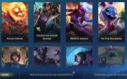 Conta wild rift com Seraphine e Gwen Rosa de cristal + outra