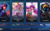 Conta wild rift com Seraphine e Gwen Rosa de cristal + outra