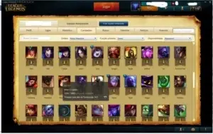 CONTA DE LEAGUE OF LEGENDS 83 CHAMPS 7 SKINS