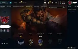 Conta de LOL Nv: 311 e 238 skins
