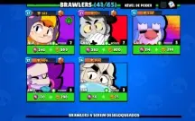 Brawl Stars - Spike, Leon, Crow e Chester