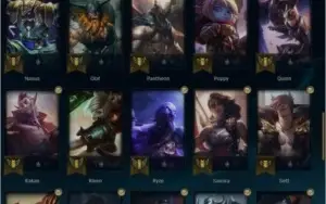 Conta lol D3 60% de win rate