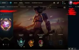 Conta platina , Level 600+ com muitas skins ,cromas e icones