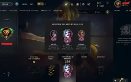 Conta League of Legends Full Acesso - 93 Champs e 46 Skins