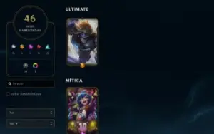 Conta League of Legends Full Acesso - 93 Champs e 46 Skins