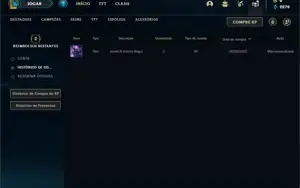 Conta Unranked com 125 Champs e 36 Skins +10 Fragmentos