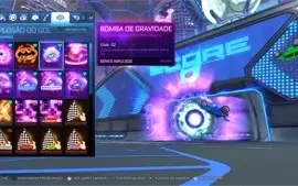 VENDO CONTA DE ROCKET LEAGUE COM ITENS RAROS