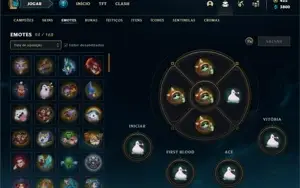 Conta Ferro 1 com 115 Champs e 95 Skin + 2 Prestigios Qiyana