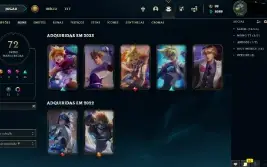 conta do league of legends