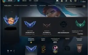 CONTA LOL 320 SKINS - D3 - PROMOÇÃO!