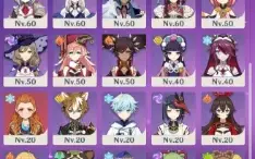 Conta Genshin Impact AR 59 Qse todos Personagem