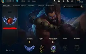 Conta lol d4