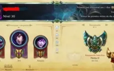 Conta Plat 4 - Flex Ouro 2 - 25k Ip-8 Rune Pag-Muitos Champs
