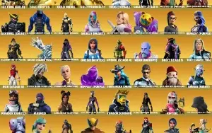 Conta fortnite rara C/ salve o mundo (177 SKINS)