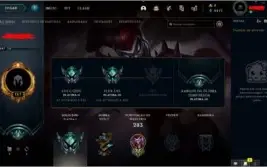 Conta de lol platina 2, 50 skins e mais da metade dos champ