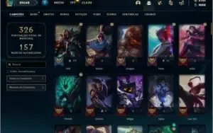 Conta Platina 2 com 2700RP, 178 skins e 100 champs
