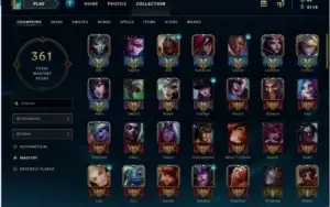 Conta Lol prata 2, 81 skins, diversos ícones e 100 campeões