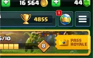 Conta de Clash Royale , Clash of clans e brawl stars