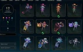 gold season passada, skins tristana lux neeko