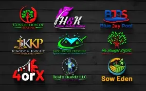 Eu vou criar um design de logotipo de negócios 