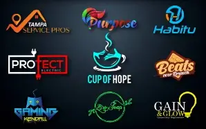 Eu vou criar um design de logotipo de negócios 