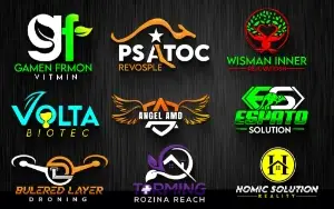 Eu vou criar um design de logotipo de negócios 
