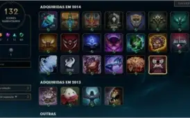 Conta League of Legends Rara (2013)
